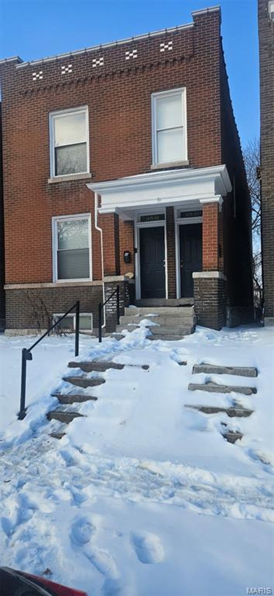 Short Sale Opportunity! Excellent investment opportunity with this duplex featuring two spacious 1-bedroom, 1-bath units, each offering over 1,000 square feet of living space. One unit is located on the main level and the other upstairs, providing functional layouts and strong rental potential. Situated on a level lot with convenient off-street parking. Great opportunity for investors or owner-occupants looking to build equity. Property to be sold as-is; Must have lien holder approval.