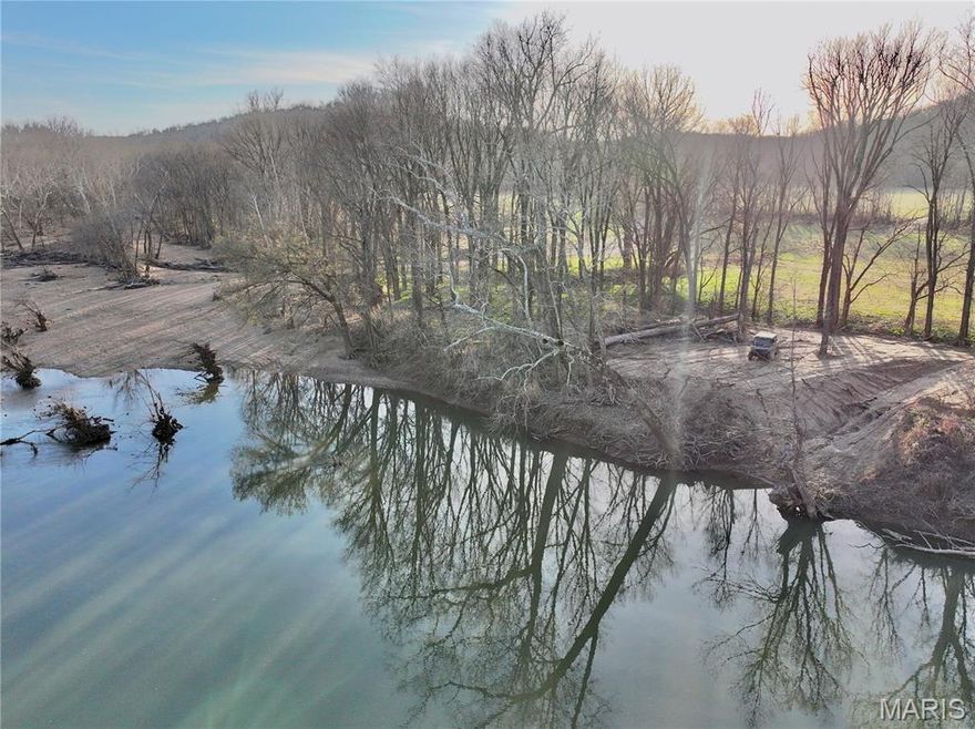 14.44 surveyed acres offering a prime blend of seclusion, accessibility, and Gasconade River enjoyment—just 3.5 miles north of I-44. This tract features 192 feet of direct river frontage along a beautiful stretch of the Gasconade, paired with a secondary deeded access point onto a nice gravel bar, giving you multiple options to enjoy the water. A rocked driveway is already in place leading to a prepped build site with power on site, making this property ready for your cabin, home, or weekend getaway.
The land offers a great mix of open ground and mature timber, with a tall canopy lining the riverbank that provides excellent shade and a scenic, park-like setting. The topography allows for strong views in multiple directions, whether you’re overlooking the timber, open ground, or down toward the river corridor. An electric gate at the entrance adds both convenience and security, while maintaining the privacy you want in a recreational property.
Whether you’re looking to build, hunt, or simply enjoy time on the river, this tract checks all the boxes. Additional adjoining acreage is available upon request, offering room to expand or customize to your needs.