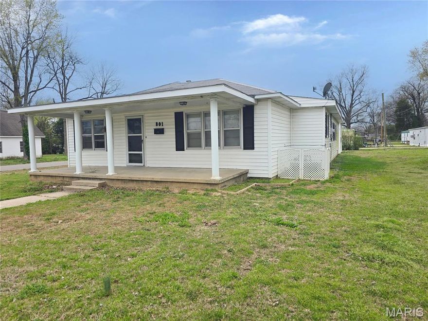 This property offers everything an outdoor enthusiast could want! From the moment you arrive, you’ll notice the impressive detached garage/shop, large enough to accommodate a camper or smaller RV, complete with electric hookup and dump station for added convenience. The adjoining covered area has great potential for an outdoor kitchen—perfect for cleaning your fresh catch, processing game during hunting season, or creating the ultimate space for cookouts and entertaining family and friends.

Situated on a desirable corner lot, this spacious 4-bedroom, 1.5-bath home offers both charm and functionality with plenty of room to grow. The attached one-car garage leads into a cozy yet spacious family room, converted from one side of the original two-car garage, creating the perfect gathering space. Just off the family room, the flexible dining area or study features a beautiful brick gas fireplace that adds warmth and character. The kitchen includes updated appliances, classic cabinetry, and abundant storage, along with a large walk-in pantry designed for easy organization. A second full bathroom has already been plumbed and includes materials needed for completion, giving the next owner a fantastic opportunity to add value and make it their own.
 
While the home could use some TLC, it offers great bones, ample space, and endless potential.

Whether you're looking for your next family home or a smart investment, this property is worth a look.