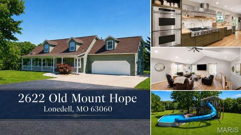 Photo of 2622 Old Mount Hope Road, Lonedell, MO 63060 (MLS # 26030895)