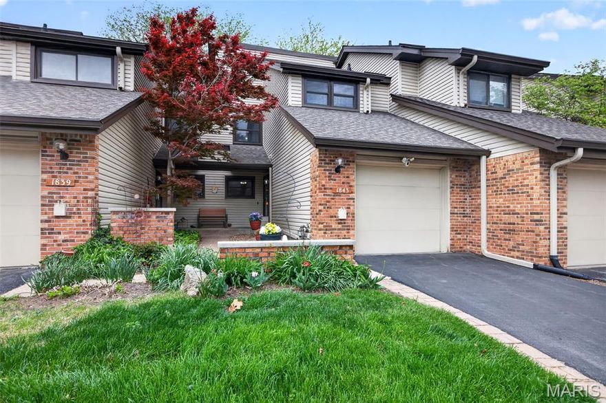 This beautifully updated townhome in the highly sought-after Westport complex offers the perfect blend of comfort, style, and convenience. Featuring 2 bedrooms, 2.5 bathrooms, a partially finished lower level (ideal for 3rd bedroom), and a single-car attached garage, this home is designed for modern living.

Step into the inviting courtyard before entering the foyer with easy access to the garage—perfect for unloading groceries—and a convenient half bath. The main level showcases a spacious family room with a cozy wood-burning fireplace and direct access to a private deck, ideal for relaxing at the end of the day.

The fully renovated gourmet kitchen (2018) is a standout, featuring sleek modern cabinetry, updated countertops, and stainless steel appliances, including a double oven gas range, dishwasher, and built-in microwave.

Upstairs, you’ll find a generously sized primary suite with double closets and private access to the full bath. A second bedroom and versatile loft space complete the upper level—perfect for a home office, reading nook, or play area. Brand-new carpet throughout the main and upper levels, including the stairs, adds a fresh, move-in-ready feel.

The partially finished lower level offers even more living space, ideal for a guest suite, second family room, or private retreat, complete with an updated full bath—no need to head upstairs. This level also features a walk-out to a fenced patio, providing added privacy and the perfect outdoor space to unwind—complete with a hot tub for year-round enjoyment.

Major updates provide peace of mind, including:

Roof & Gutters (2025)
Water Heater (2025)
Deck (2021)
Windows & Sliding Doors (2019)
HVAC (2019)
Kitchen (2018)



Residents of this desirable community enjoy access to a pool, clubhouse, and tennis/pickleball courts. Conveniently located near Page Extension and Hwy 270, with quick access to the airport, dining, shopping, and popular city attractions.

This home truly has it all—style, space, updates, and location. Don’t miss your opportunity to make it yours!