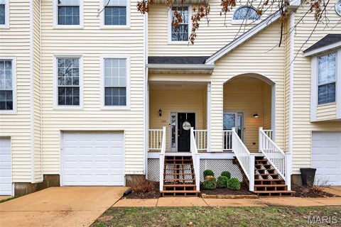 Tiny photo for 1503 Whispering Creek Drive, Ballwin, MO 63021 (MLS # 26013058)