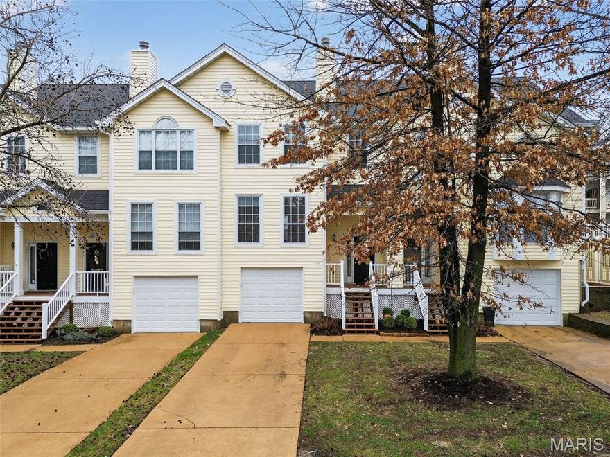 SHOWINGS BEGIN TUESDAY MARCH 10TH on this spectacular 2 story condo that has been meticulously maintained with open floor plan, new electric fireplace in great room, large breakfast room, eat in kitchen and 1/2 bath all on first level, walk upstairs to 3 spacious bedrooms including a vaulted master and 2 full baths, nice storage/office on lower level off garage with laudry area.  Rear yard is open and unfenced with nice patio offering privacy and great entertaining space.  This complex has amazing amenities including pool and clubhouse.  Do not miss your opportunity to have maintenane free living in an amazing location.
Newer roof, siding, gutters, screens, and garage door