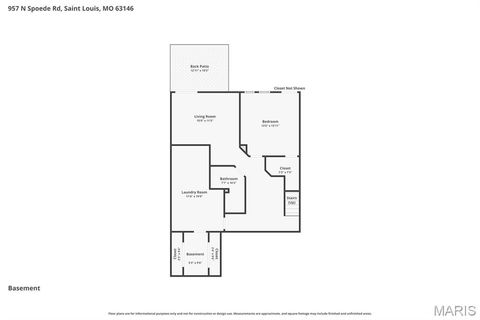 Tiny photo for 957 N Spoede Road, Creve Coeur, MO 63146 (MLS # 26013944)