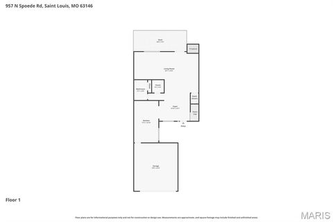 Tiny photo for 957 N Spoede Road, Creve Coeur, MO 63146 (MLS # 26013944)