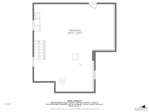 Tiny photo for 2010 Blendon Place, St Louis, MO 63143 (MLS # 25070416)