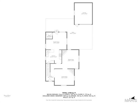 Tiny photo for 2010 Blendon Place, St Louis, MO 63143 (MLS # 25070416)