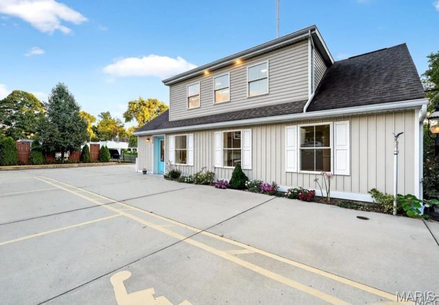 **Great Commercial Building is Move in Ready**Bring Your Business Idea: Possible Office (Insurance--Tax Preparation--Attorney--In Home Nurse Care), Retail, Boutique/Resale, Antiques, Seamstress/Tailor, Spa, Nail Salon, Craft/Frame Shop & More**Large appx 40' x 17' Light Filled Upper Level Provides Additional Work Space With 2nd Bathroom--Could Be Possible Studio Apartment for Live/Work or Rental Income**Complete Rehab Appx 2017 Features: Thermal Windows--Zoned HVAC--Electric--Plumbing--Main Floor Handicap Accessible Bath--2nd Bath on Upper Level--Roof (appx 7 yrs)-50 Gallon HWH (appx 5 yrs)**Ideally Located in the Heart of Old Town Florissant**Participate in Festivals--Parades--Valley of Flowers & More**Additional Attached  12' x 6' Storage Shed**