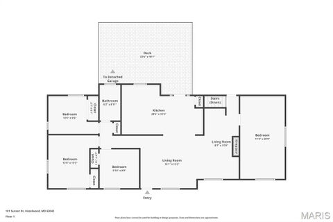 Tiny photo for 101 Sunset Drive, Hazelwood, MO 63042 (MLS # 26059095)