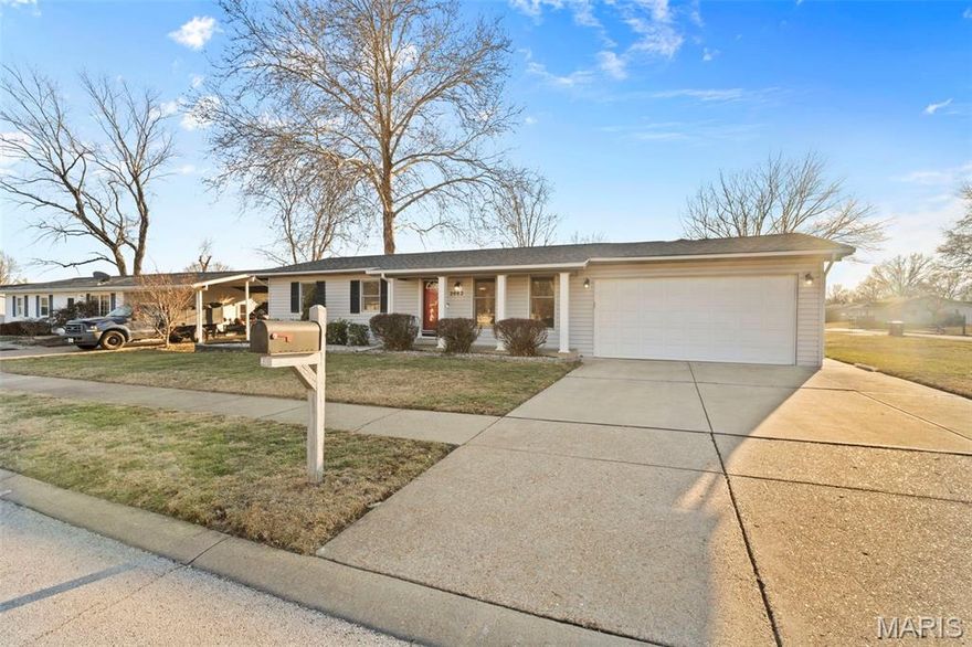 Welcome to 2182 Marrissa in Florissant — a well-maintained home situated on a spacious .24-acre corner lot offering room to spread out both inside and out. This property has been lovingly cared for and provides solid updates where they matter most. The kitchen is functional and inviting, with plenty of cabinet space and layout efficiency. Each room is comfortable in size and the home has great bones and a lot of potential for personal touches.
One of the standout features is the impressive 18 x 41 4 car tandem garage with dedicated workspace — perfect for hobbyists, mechanics, storage, or anyone needing extra depth for vehicles, tools, or recreational equipment. The maintenance-free exterior adds peace of mind and reduces long-term upkeep costs. The corner lot provides additional yard space, privacy, and flexibility for outdoor enjoyment.
This is a solid opportunity in the $225,000 price point — ideal for first-time buyers, downsizers, or anyone looking for a well-cared-for home with space, functionality, and upside potential. Conveniently located near shopping, parks, and major thoroughfares, this home delivers value, practicality, and room to make it your own.