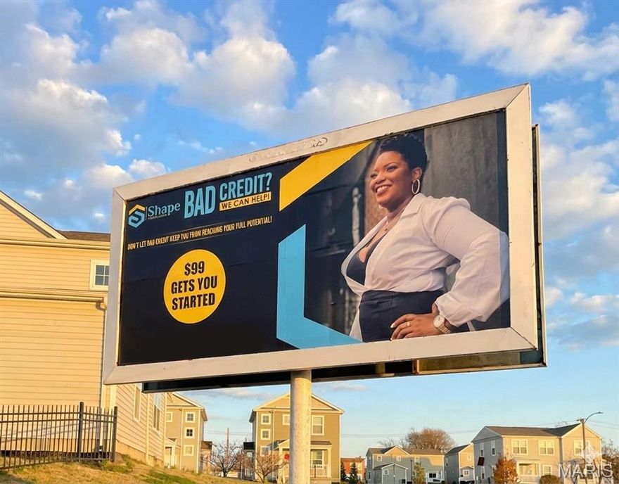High-visibility, double-sided billboard available for lease at 2201 Palm St. in St. Louis City. This billboard is positioned along a well-traveled urban corridor with approximately 130,000+ vehicles per month, providing strong and consistent exposure in both travel directions. Located within a dense residential area with steady commuter traffic, the site offers excellent sightlines and repeat impressions, making it ideal for local businesses, regional brands, political messaging, events, or service-based advertising. Turn-key advertising opportunity with strong visibility at an efficient monthly rate.