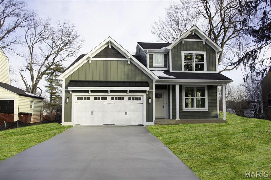 MOVE-IN READY! This just completed, stunning 3 Bedroom, 2 and a half Bathroom residence boasts high end finishes showcasing modern luxury in the middle of Kirkwood. No need to lift a finger, finally a truly move in ready home for you to start creating unforgettable memories right away. The spacious layout offers an open floor plan perfect for entertaining guests and fostering a sense of togetherness. The open concept kitchen is the heart of the home creating a perfect space for your family's daily life. The backyard is a canvas for family fun and entertaining guests. Located in Kirkwood Schools you'll love the safe and vibrant community, all the amenities and conveniences right at your doorstep, and access to The Magic House & parks! This home is a true gem that seamlessly combines luxury, style, and functionality for your perfect family living experience. This home will not last – schedule today!