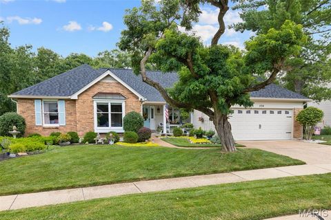 Photo of 504 Robin Crest Court, Wildwood, MO 63040 (MLS # 26044032)