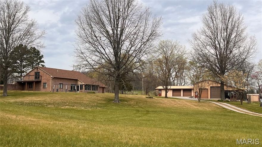 Let’s check all the boxes on this property! Country living on 6.37 Acres, 3 bedrooms/3 baths, Brick home with a New roof/soffits/gutters,
Detached shop Heated and Cooled with bathroom and 4 bays and 2 implement areas for RV or Tractors, Jackson School District 3 miles from
Middle School, and listed for $370,000! This is a custom built earth contact, one owner home with a sunroom, stone fireplace, main level
laundry, 2 car attached garage, and has endless possibilities for making it your own in a tranquil setting.