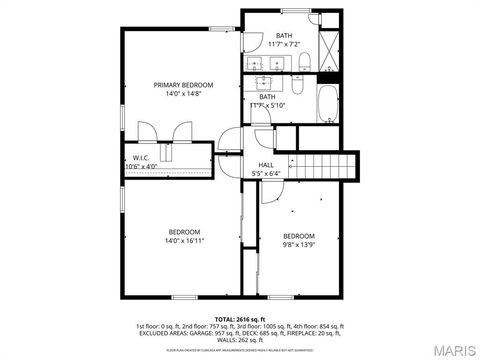 Tiny photo for 800 Matson Hill Road, Defiance, MO 63341 (MLS # 26030764)