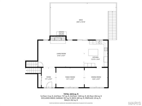 Tiny photo for 800 Matson Hill Road, Defiance, MO 63341 (MLS # 26030764)