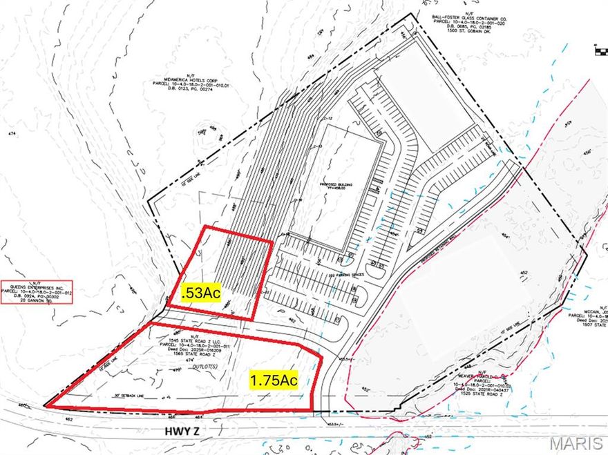NEW LOWER PRICE for COMMERCIAL Property in high traffic, downtown Pevely! Come with a vision to make it YOURS, bring a business to Pevely! Seller to work with Buyer to determine property subdivision, roughly 2.49Ac+/-, road frontage next to retail shopping center. Multiple access points. Property has a structure on it - tear down and replace OR rehab and create a thriving business! At the corner of Main Street and State Road Z, so SUPER high visibility! More details on building to follow in the coming days!  How about a drive in burger joint? A Daycare?  An office building or medical offices?  Dog Grooming? Florist? The sky is literally the limit on this property! Seller will work with Buyer to make your dream investment a reality!