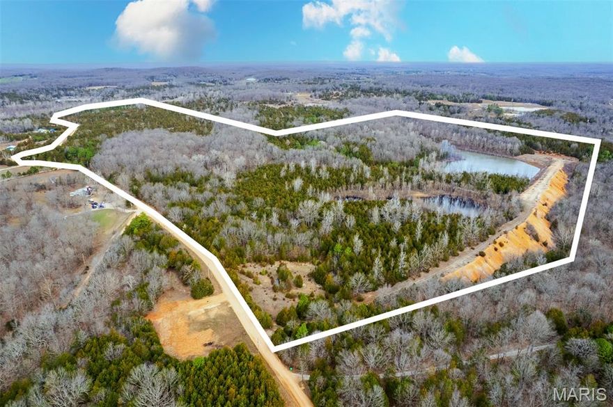 Discover the awesome blend of privacy, recreation, and future building potential on this 153+/- acre property in Washington County. The centerpiece of the farm is a beautiful lake surrounded by several scenic build sites, offering an ideal setting for your future dream home, weekend getaway or a series of vacation rentals overlooking the water.  
With just under a mile of road frontage, access is one of the farms strongest features. There are three gated entrances and an established trail system in place, giving the future owners quick access to the camp site, lake, and any tree stand locations they prefer. 
Conveniently located just a short drive from Bonne Terre, De Soto, and Potosi, this property offers quick access to multiple local towns, as well as close proximity to highway 67 for an easy commute. Outdoor enthusiasts will appreciate the close proximity to Washington State Park as well, where you can enjoy Big River, hiking trails, and some of the areas incredible bluffs. 
The property is full of wildlife, with deer and turkey tracks spread throughout, as well as multiple buck rubs from the previous season. There is a good mix of hardwoods, pines and cedars all over the property, offering food, thick cover and bedding for the game.
Additional features include a small pond on the south end that is covered with deer tracks and trails, as well as a campground area in the center of the property where you can set up camp and enjoy the peace and quiet. 
Whether you’re looking for a hunting property, a recreational retreat in a convenient private location, or a place to build your dream home with a view of your very own lake, give me a call today and see what this property has to offer.