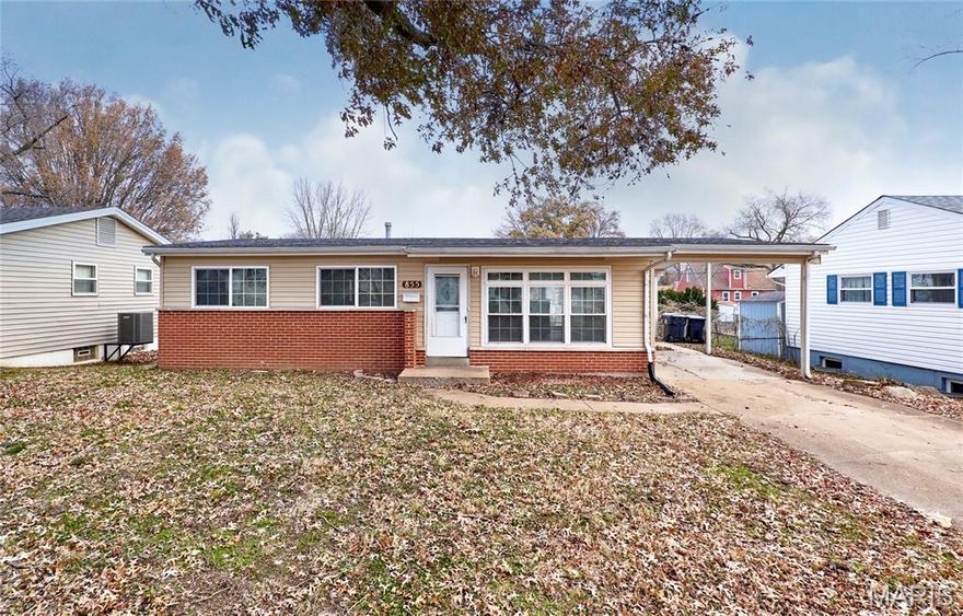 Recently updated 3 bedroom 1 bath ranch on a tree-lined street is waiting for new tenants to call it home. Step inside this move-in ready property and take note of the open and spacious floor plan, luxury vinyl flooring, and abundance of natural light in the living room. The modern kitchen includes tile backsplash, custom cabinetry, stainless appliances, gas oven, and built in bar seating area. 3 generously sized bedrooms complete the main level. Entertain on the back patio where friends and family can BBQ in the large fenced yard. Pets require approval and additional fees. Hurry, this one won't last!