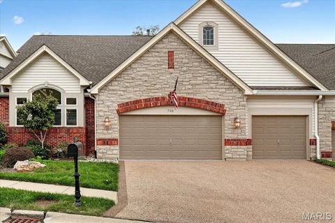Tiny photo for 735 Stonebluff Court, Chesterfield, MO 63005 (MLS # 25068089)