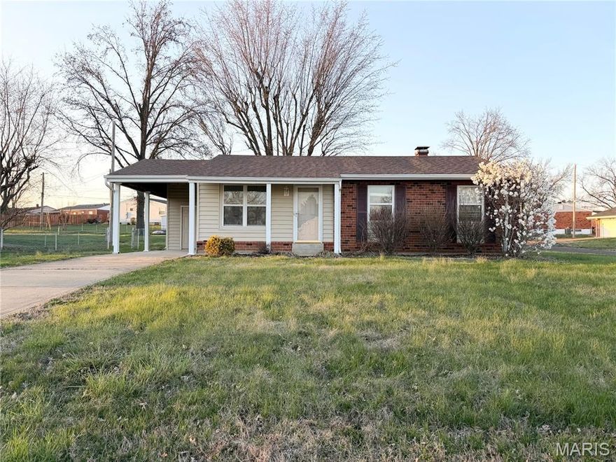 Build instant equity with this 3 bedroom 1.5 bath ranch home in the Butler Hill Estates subdivision. Nice corner lot with a fenced in yard.   Covered parking with extra storage. The original hardwood floors are in good condition. A little work will go a long way here. Full basement could easily be finished as well to add square footage.