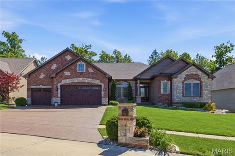 Photo of 528 Elm Creek Drive, Wentzville, MO 63385 (MLS # 26025585)