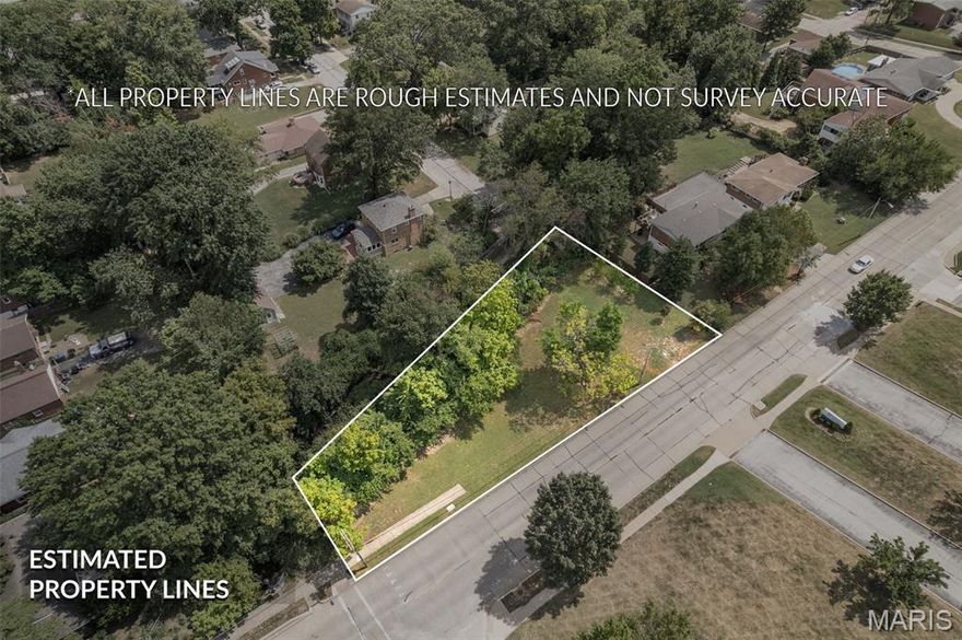 Here is your opportunity to build a custom home in Richmond Heights .43 acres, cleared and level. Lot has been surveyed and zoned single-family residential. Approximate 12,000 sq. ft of buildable land. Setbacks are subject to survey, provided. Richmond Heights building and zoning required to build.