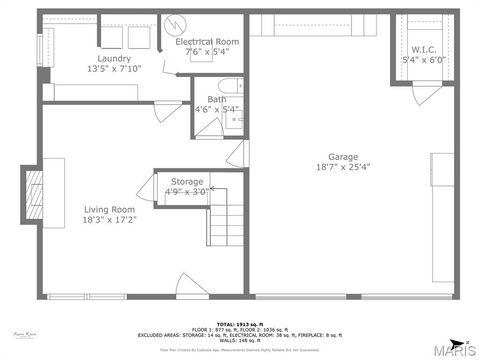 Tiny photo for 7101 Coram Drive, St Louis, MO 63129 (MLS # 26031006)