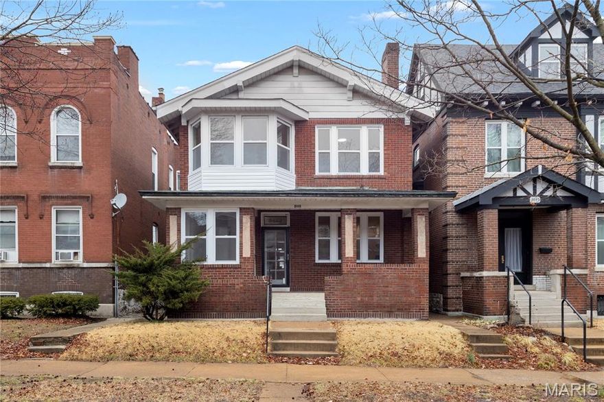 Discover the perfect blend of classic character and modern updates in this fully renovated 5-bedroom, 3-bath home located in the heart of Tower Grove East. Updated inside and out, this spacious home offers a bright, open-concept layout with new flooring, abundant natural light, and thoughtfully designed living spaces across multiple levels.

The main level features a welcoming living area that flows into a brand-new kitchen with solid stone countertops, stainless steel appliances, and ample cabinetry—ideal for both everyday living and entertaining. All three bathrooms have been fully updated, including a private primary suite. Major system upgrades include new zoned HVAC systems, new water heater, new plumbing, new electric, and an updated sewer lateral.

The walkout basement adds flexibility and functionality, while the large, flat backyard with privacy fence and parking pad offers great outdoor space. Conveniently located near Grand Ave and Tower Grove Park, with easy access to some of South City’s best dining, parks, and community amenities. Truly move-in ready.