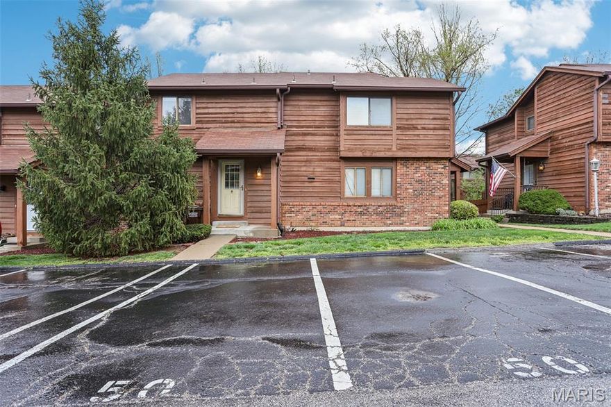 Charming and move-in ready townhome offering over 1,500 sq ft of comfortable living space! This inviting home features a cozy wood-burning fireplace, brand new carpet throughout, and a bright, open loft that serves perfectly as a primary bedroom, complete with a full bathroom and large windows that fill the space with natural light. The main level offers a functional layout with a spacious kitchen, dining, and living area, plus walkout access from the living room to a lovely deck—perfect for relaxing or entertaining. The lower level includes an additional bedroom, full bath, and walkout access to a private patio. The kitchen offers a sunny window ideal for plant lovers. You’ll also appreciate the convenient in-unit laundry and the peace of mind of a newer roof. Enjoy peaceful, park-like grounds with beautiful mature trees, while still having quick access to nearby restaurants and shops. Includes two designated parking spaces and an HOA known for being responsive and attentive. Sellers prefer to make no repairs. A home warranty is included for added peace of mind—full of charm and ready for its new owner!