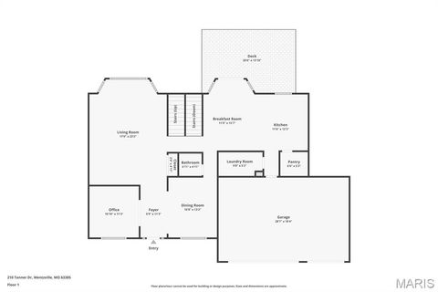 Tiny photo for 210 Tanner Drive, Wentzville, MO 63385 (MLS # 25078130)