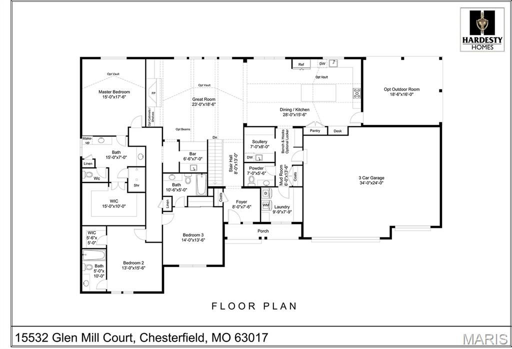 Photo of 15532 Glen Mill Court, Chesterfield, MO 63017 (MLS # 26008195)