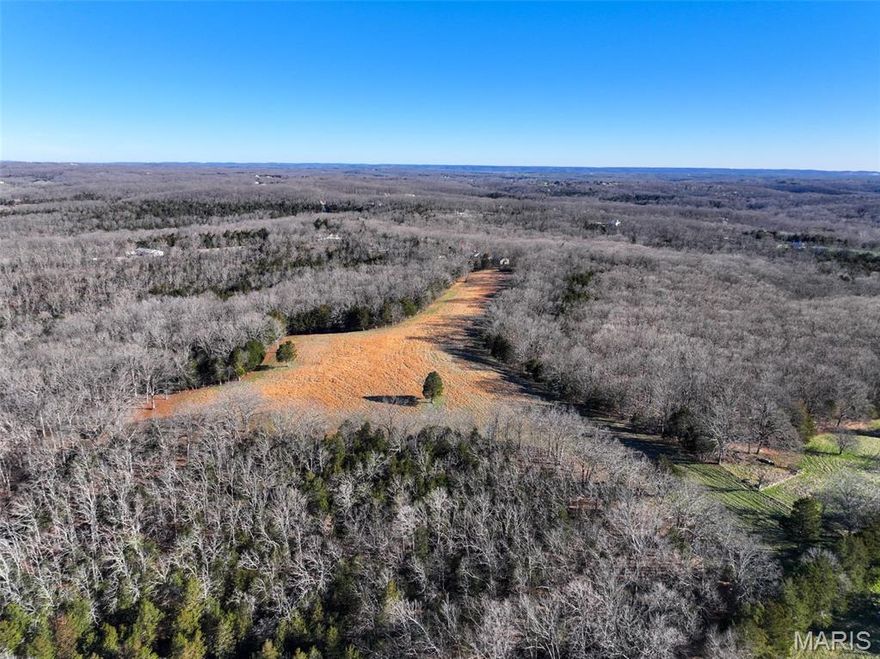 Located just outside of De Soto in Jefferson County, this property offers a solid mix of open ground and timber in a quiet rural setting. Access comes in off Scanlon Drive, leading you back to a more private portion of the tract that provides separation from the road while still being easy to get to. The layout of the property includes a combination of open pasture and established hardwood timber. The open ground offers options for a future home site, small livestock operation, or continued use as pasture. The timbered portions provide natural cover for wildlife and create a good balance across the property for recreational use. The mix of habitat supports deer and turkey activity that is common throughout this part of the county. Electric is available nearby, adding to the flexibility of the property for future improvements. The setting allows for a home with acreage while still maintaining usable land around you. The transition between timber and open areas creates several natural edges, which are often utilized by wildlife for travel and bedding. These features can be beneficial for hunting setups or general outdoor enjoyment. The surrounding area is made up of similar-sized tracts, farms, and rural homes, contributing to the overall privacy of the property. At the same time, you are still within a reasonable drive to town for supplies, dining, and other services. De Soto or Hillsboro is a short drive away and offers additional conveniences. This tract presents an opportunity for someone looking to own acreage with multiple use options. Whether the goal is to build, enjoy recreational use, or manage the land for hunting, the property provides a foundation to work with. With its combination of access, available electric nearby, and a mix of terrain, it can be shaped to fit a variety of needs over time.