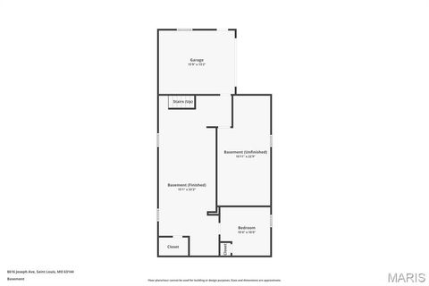 Tiny photo for 8616 Joseph Avenue, St Louis, MO 63144 (MLS # 26014229)