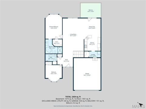 Tiny photo for 12858 Birdie Court, Ste Genevieve, MO 63670 (MLS # 26026561)