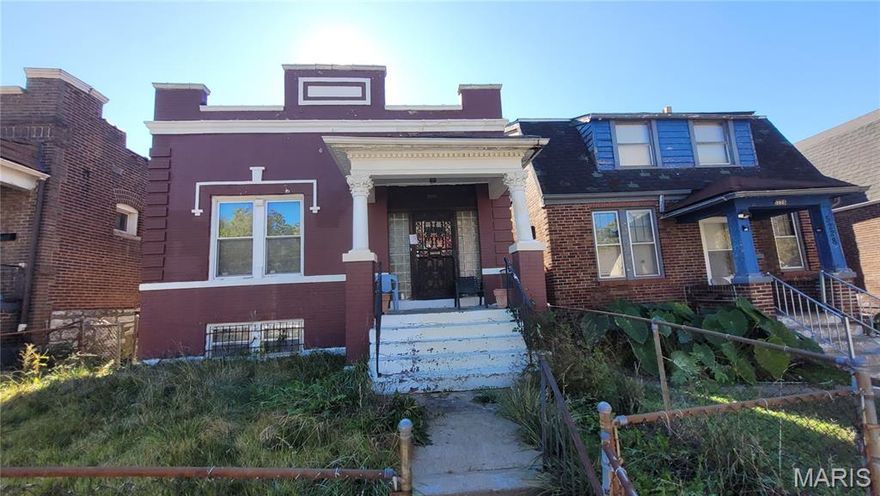 Incredible opportunity awaits with this 1 bed, 1.5 bath home with 1144sf on Main level.   Main level has Kitchen, Dining Room, Living Room, Bedroom, & full bathroom. Basement is partially finished with laundry area and plenty of room for your finishing touches.  Home has some hardwood floors and is located in a great area close to local services. This is a must See Home!  An AGENT MUST BE PRESENT FOR ALL SHOWINGS.  CASH ONLY SALE.  Do not Trespass.