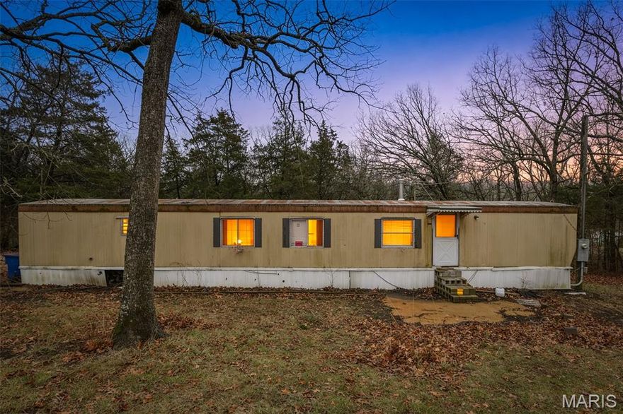 Unlock the potential of this mobile home ready for a full renovation! Sitting on a spacious lot, this property is perfect for investors, flippers, or anyone looking for a budget-friendly project. With the right vision and improvements, this home could be transformed into a comfortable residence or an income-producing rental.
The structure needs significant repairs, making it an excellent blank canvas for customization. Whether you're planning a complete remodel or a fresh start, the location, lot size, and price point make this an unbeatable opportunity in today's market.
Bring your tools, creativity, and ambition—the possibilities are endless! Priced to sell fast for those eager to build equity from the ground up. Seller to do no repairs. Being sold as-is. 
Property website:
https://listings.uniqueperspectivemedia.com/sites/3076-carron-rd-festus-mo-63028-22630111/branded