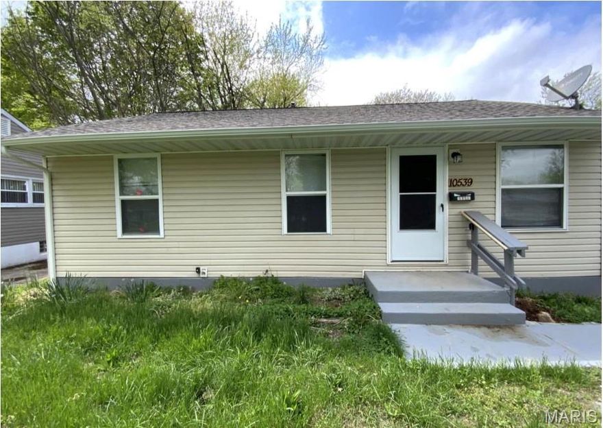 Incredible investment opportunity for a truly turnkey rental property! This 3 bed one bath house is ready for it's new owner who is looking to start bringing in cash flow on day one of ownership. Rent is currently $1,410 and subsidized with BJC who pays $931 per month. The tenant pays $479 on time and also pays $40 for MSD. Tenant pays the difference for overages for sewer, and also takes care of all the utilities, trash, and lawn maintenance. The tenant has been there for two years and would like to stay. Owner says they are a "dream tenant" who has taken great care of the property. Their current lease expires in May 2025. The property went through major renovations in 2022. Updates included a new HVAC system, new water heater, rear gutters, new windows in the sunroom, LVP flooring, new kitchen tile floor, new bathroom tile floor, new bath vanity, new bath fixtures, and new tile tub surround to name a few. The big ticket items have been done, and the finishes make this a solid investment opportunity for years to come. Square footage does not include the inclosed and finished back porch area. Take advantage of the current low interest rates and make this one yours! Showing with an accepted contract, and the seller is selling as is.