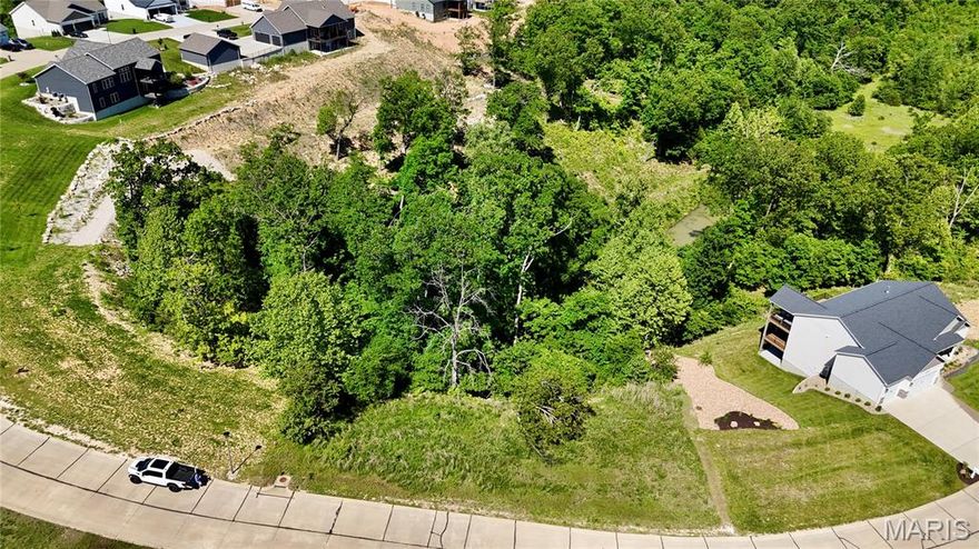 Fabulous opportunity to build your dream home on this .63 acre lot located in Seckman Schools.  This premium, gently-sloping walkout lot features public water and sewer and gorgeous views.  Beautiful property!