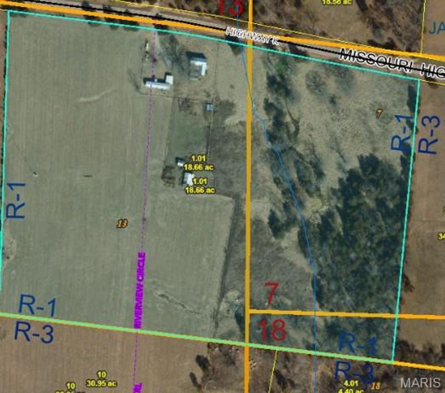 Beautiful 18.5 acres of farmland. Start your own hobby farm, grow some crops, or enjoy the view.