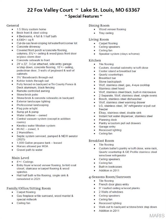 Fox Wood Estate #3 - Residential