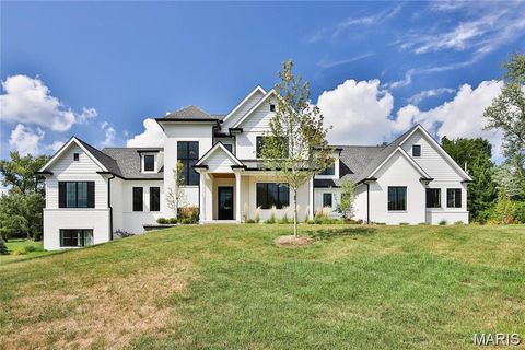 Photo of 7 Briarbrook Trail, Des Peres, MO 63131 (MLS # 25048736)