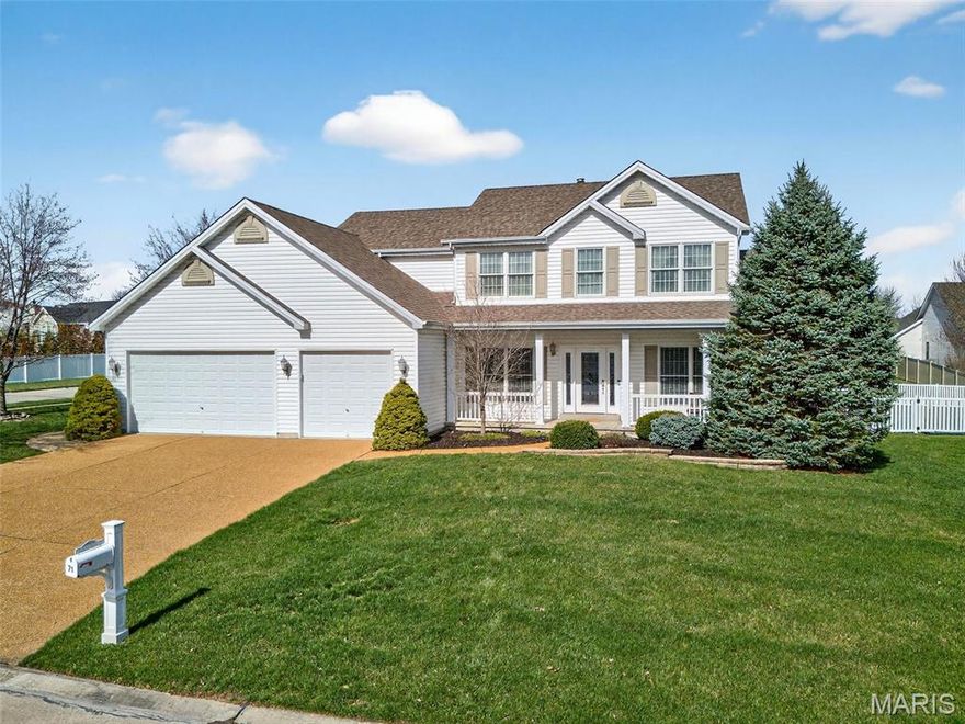 Welcome to 71 Harrisburg, a beautifully maintained and thoughtfully designed 2-story home in the desirable Avondale Heights community. Offering over 3,200 square feet of living space and an spectacular 4-car garage, this inviting property blends comfort, elegance, and everyday functionality—creating a place you’ll be proud to call home.
The moment you step inside, you’ll notice the warm, open layout and the attention to detail throughout. The main level features a versatile office/den with custom French doors, perfect for working from home or enjoying a quiet reading space. A stylish formal dining room gives you a welcoming setting for gatherings, celebrations, or holiday dinners.
The large family room is the true heart of the home. With a cozy gas fireplace, abundant natural light, and a beautiful bay window overlooking the backyard, it’s the ideal space for relaxing, entertaining, or simply enjoying time with those you love. The adjoining kitchen is both attractive and highly practical, offering granite countertops, custom cabinetry, a custom tile backsplash, high-end stainless appliances, updated lighting, and a spacious walk-in pantry. Its thoughtful layout makes everyday cooking as enjoyable as hosting weekend get-togethers. A convenient main-floor laundry room and large windows that brighten the entire level add even more value to the home’s design.
Upstairs, the primary suite offers a peaceful retreat at the end of the day. The coffered ceiling adds architectural charm, while the generous walk-in closet and luxurious en-suite bath—featuring dual vanities, a separate soaking tub, and a walk-in shower—give you the comfort and space you deserve. Three additional good-sized bedrooms and an updated hall bath complete the second floor, offering plenty of room for family members, guests, or flexible uses.
The finished lower level provides even more space to spread out. Whether you envision a comfortable entertainment area, a home gym, a second office, or a playroom, this level adapts easily to your lifestyle and needs.
The exterior of the home is just as impressive. Step outside to a covered patio, perfect for enjoying morning coffee or hosting outdoor dinners. The professional landscaping and sprinkler system keep the yard looking beautiful with minimal effort, creating a serene and welcoming outdoor living environment.
With its generous square footage, well-planned layout, tasteful updates, and friendly, inviting atmosphere, 71 Harrisburg offers a rare opportunity to enjoy space, style, and comfort in a fantastic neighborhood. This home has been thoughtfully cared for and is ready to welcome its next owners with open arms.