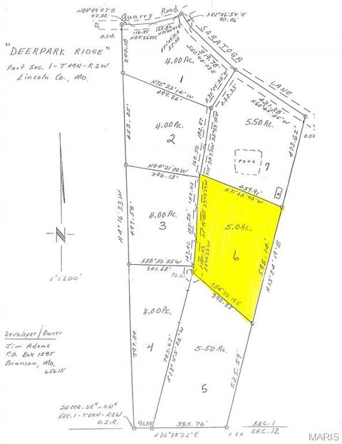 Tiny photo for 161 McIntyre Ln. (5+/- Acres), Silex, MO 63379 (MLS # 25065819)