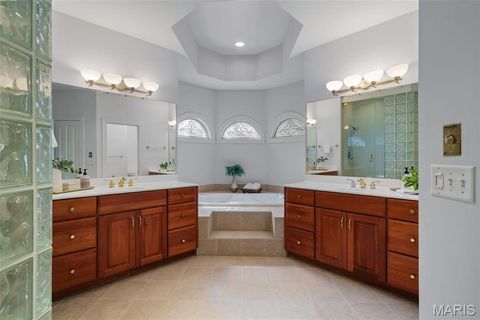 Tiny photo for 17702 Horse Creek Court, Chesterfield, MO 63005 (MLS # 26009676)