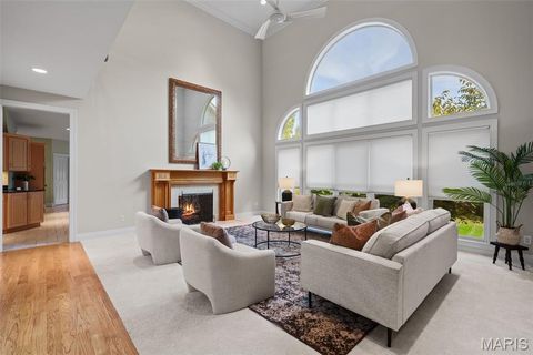 Tiny photo for 17702 Horse Creek Court, Chesterfield, MO 63005 (MLS # 26009676)