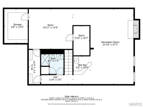 Tiny photo for 384 Greentrails Drive, Chesterfield, MO 63017 (MLS # 26001721)