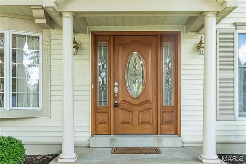 Tiny photo for 384 Greentrails Drive, Chesterfield, MO 63017 (MLS # 26001721)