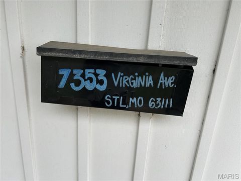 Tiny photo for 7353 Virginia Avenue, St Louis, MO 63111 (MLS # 26030771)