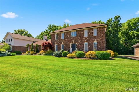 Tiny photo for 147 Saylesville Drive, Chesterfield, MO 63017 (MLS # 26028281)